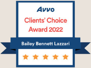 Recipient of Avvo's Clients' Choice Award 2022