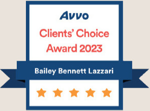 Recipient of Avvo's Clients' Choice Award 2023
